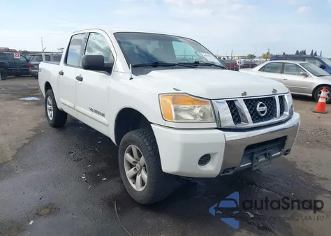 2012 Nissan Titan Sv из США, поврежденный, VIN 1N6AA0EJ6CN309091
